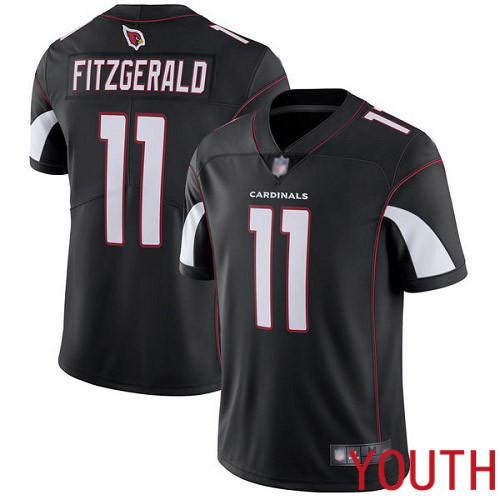 Arizona Cardinals Limited Black Youth Larry Fitzgerald Alternate Jersey NFL Football #11 Vapor Untouchable->youth nfl jersey->Youth Jersey